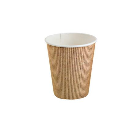 PACKNWOOD 9 oz. White Paper Nature Cup 210GCBIO9